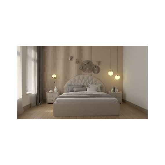Кровать Валенсия с мягким изголовьем
