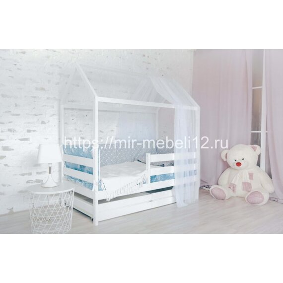 Кровать Домик с 2-я ящиками