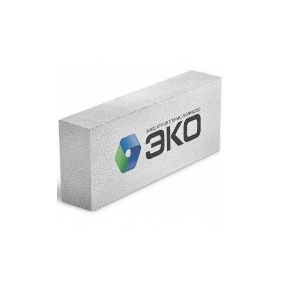 Газобетонный блок 50х250х600 D500 ЭКО