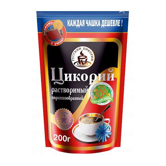 Цикорий растворимый ЗИП "Русский цикорий" 200 г