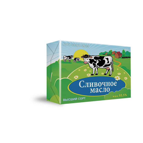 МАСЛО ТРАДИЦИОННОЕ 200 г м.д.ж. 82,5%