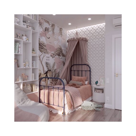 Металлическая кованая кровать Полина (PAULINE) детская