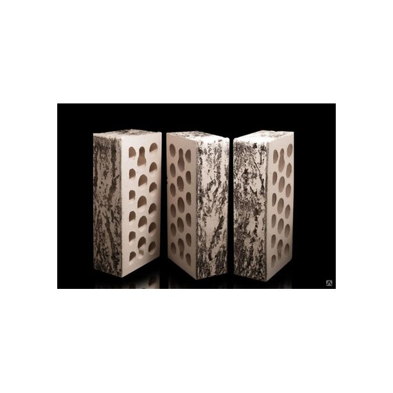 Кирпич лицевой BERÖZA 1НФ М200, рифленый, 250х120х65 мм