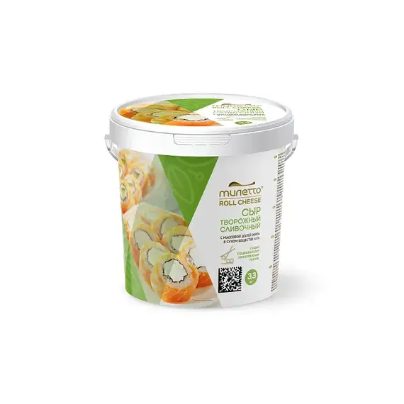 Сыр творожный сливочный Милетто ROLL CHEESE