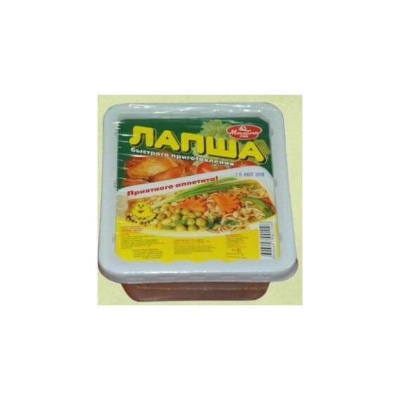 Лапша быстрого приготовления со вкусом баранины