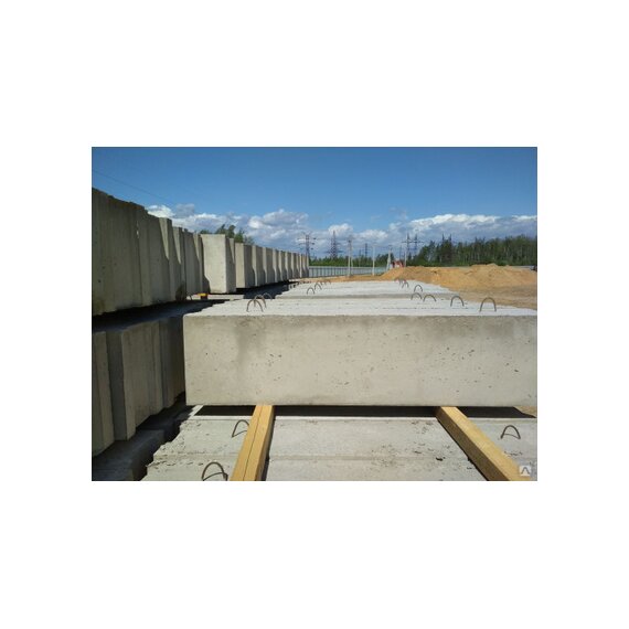 Блок фундаментный стеновой ФБС 12.4.6 1180х580х400 мм