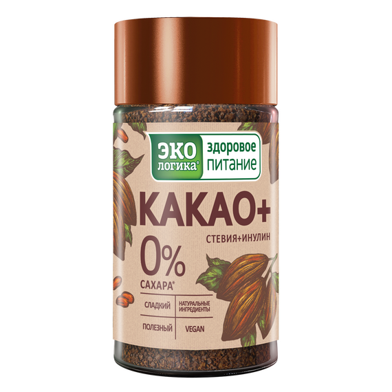 Какао-напиток растворимый Какао+ 125 гр