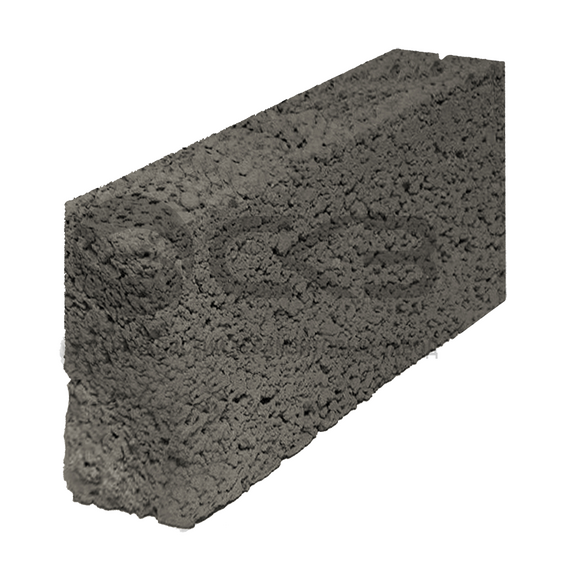 Блок керамзитобетонный перегородочный полнотелый ППКЦ 80