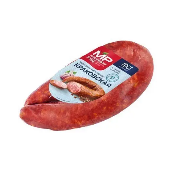 Колбаса полукопченая "Краковская" ГОСТ