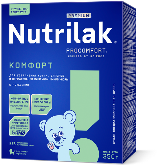Детская смесь NUTRILAK® PREMIUM Комфорт