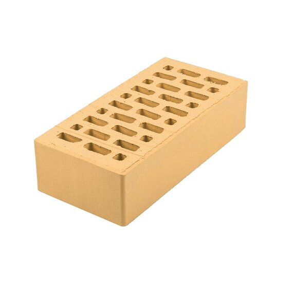 Кирпич лицевой М-125, 250х120х65 мм пустотелый бронза