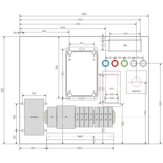 КВ-16-8 Плата водомата с водоподготовкой
