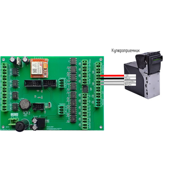КВ-16-8 Плата водомата с водоподготовкой