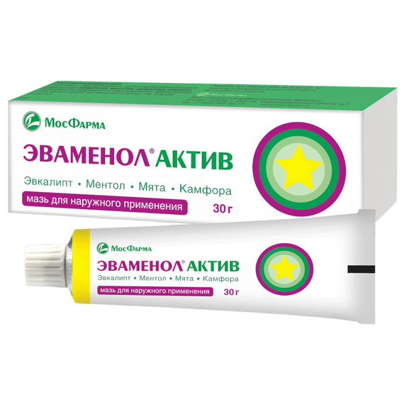 Местнораздражающее средство природного происхождения Эваменол® Актив