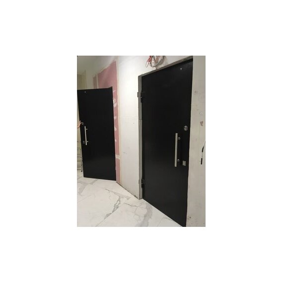 Дверной блок Бр4 класса пулестойкости, взрывостойкость ТНТ 500 и огнестойкость EI30 900X2100 мм