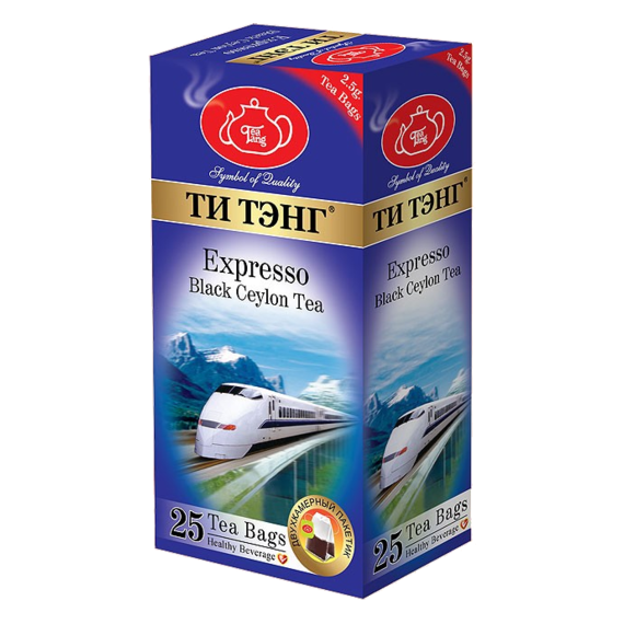 Чай TEA TANG черный "Экспресс", 25 пакетиков