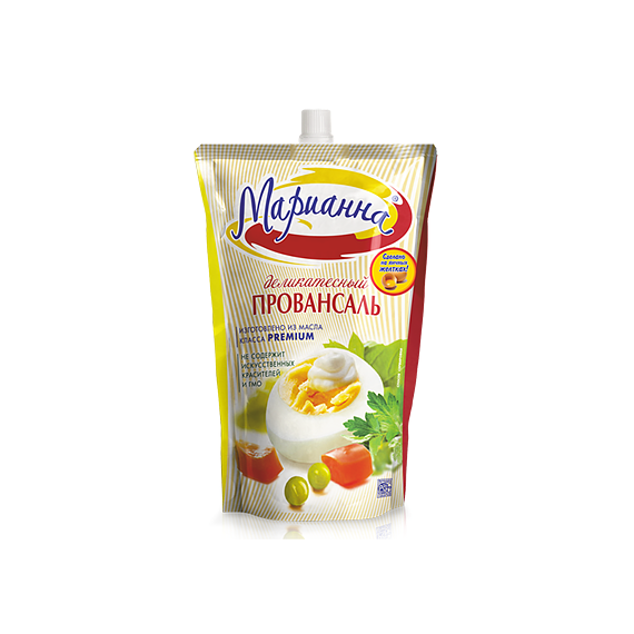Майонезный соус «Марианна» провансаль деликатесный 25% 220 мл