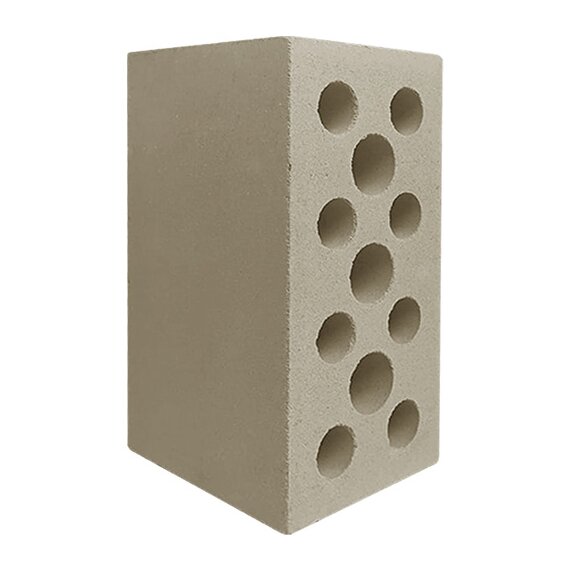 Силикатный кирпич 11-ти пустотный Слоновая кость