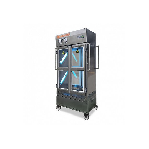 Тележка мобильная с вертикальным потоком с дифференциальными манометрами