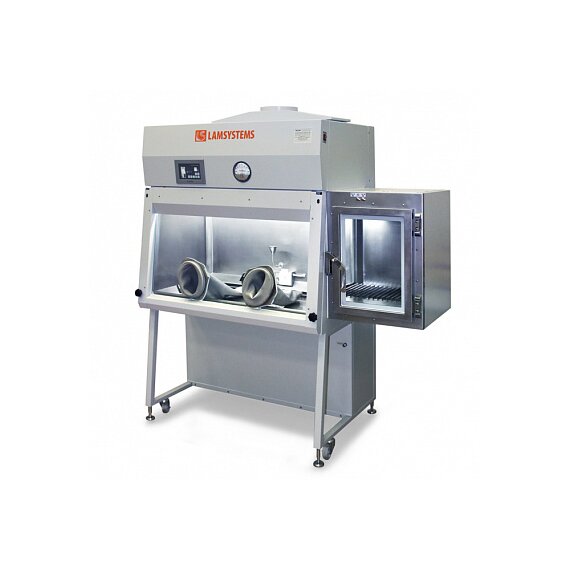 Изолятор положительного давления с принудительным удалением и фильтрацией воздуха из рабочей камеры