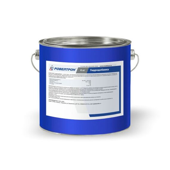 Добавка гидроизоляционная в бетон