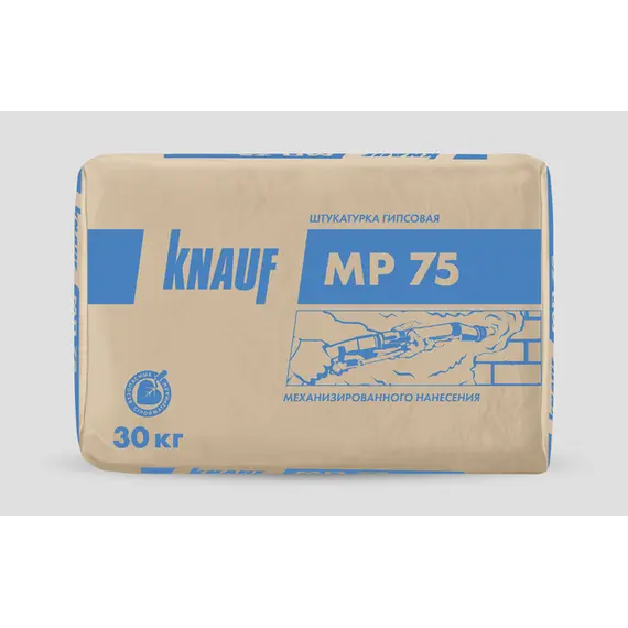 Гипсовая штукатурная смесь КНАУФ-МП 75