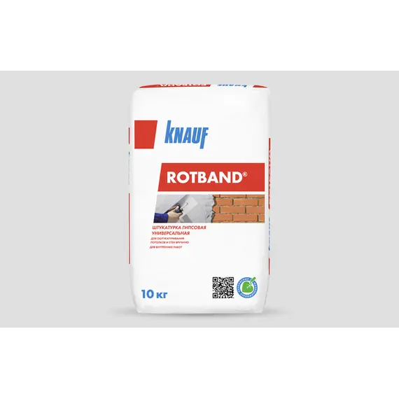 Универсальная гипсовая штукатурная смесь КНАУФ-Ротбанд 10 кг