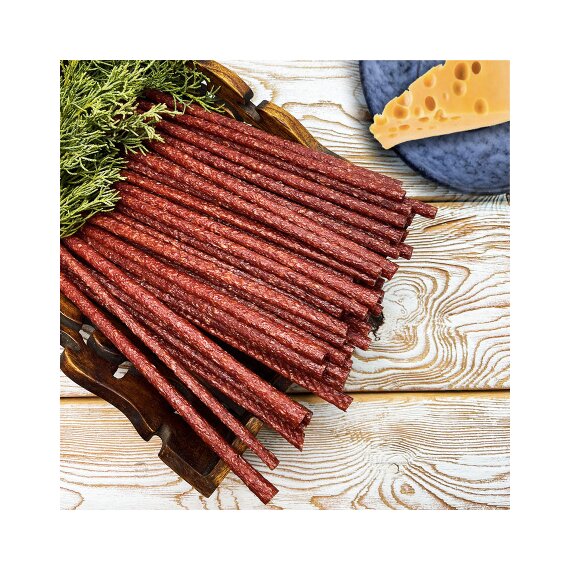 Жгуты "Орион" сырокопчёные с сыром (0.5 кг.)