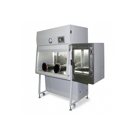 Изолятор отрицательного давления с принудительным удалением и фильтрацией воздуха из рабочей камеры