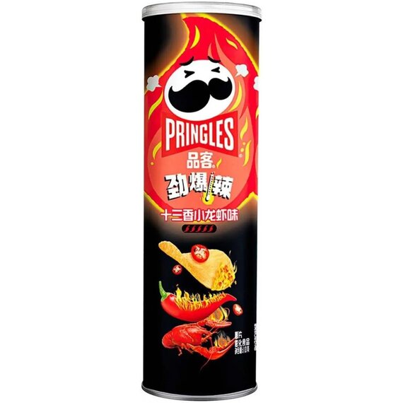 Чипсы PRINGLES со вкусом острого рака 110 г