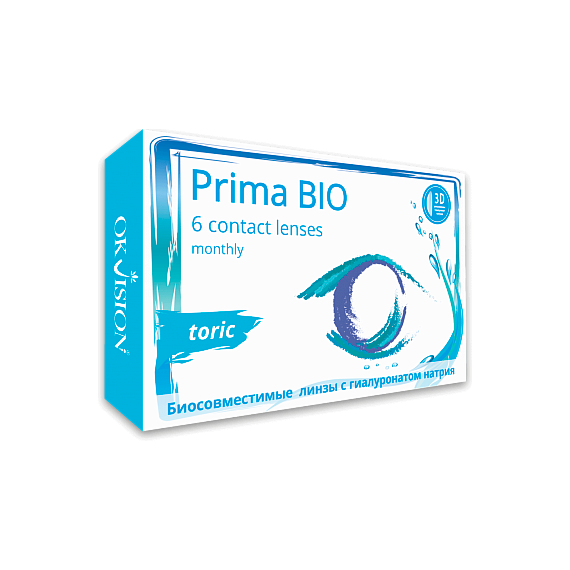 Линзы OKVISION® PRIMA BIO TORIC