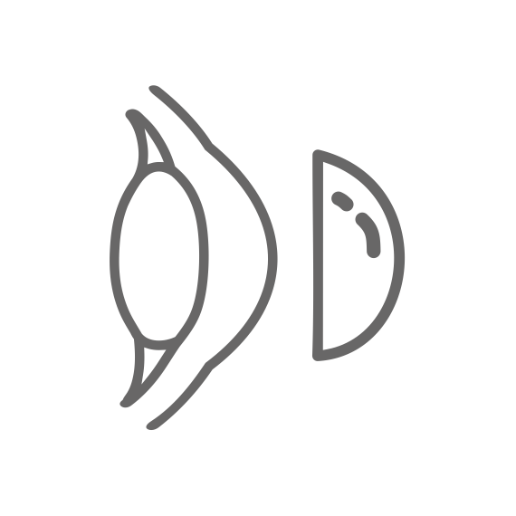 Роговичная сферическая линза OKV-RGP