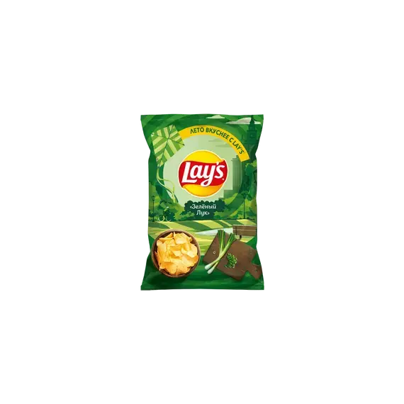 Чипсы Лейз Зеленый лук 70г