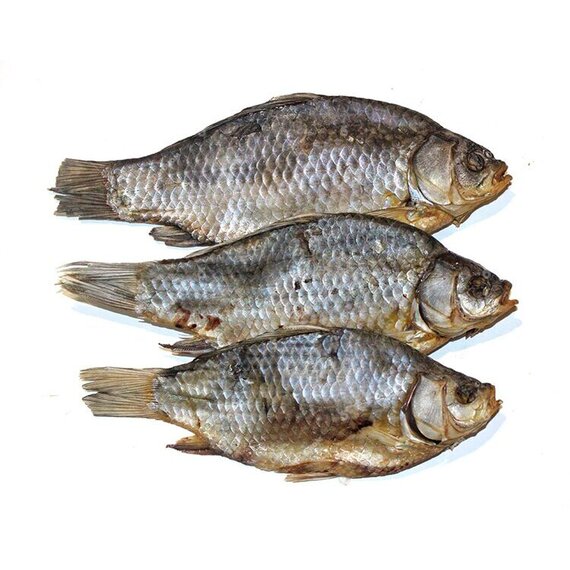 Карась вяленый вес.