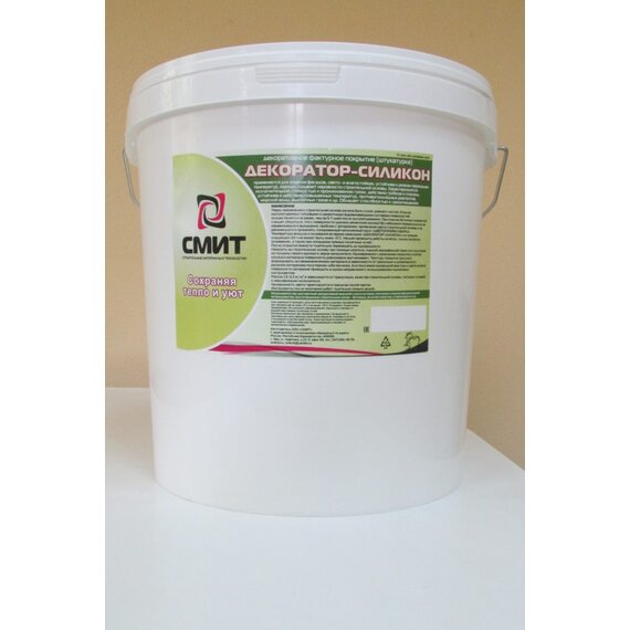 Фасадное декоративное покрытие ДЕКОРАТОР-СИЛИКОН файн