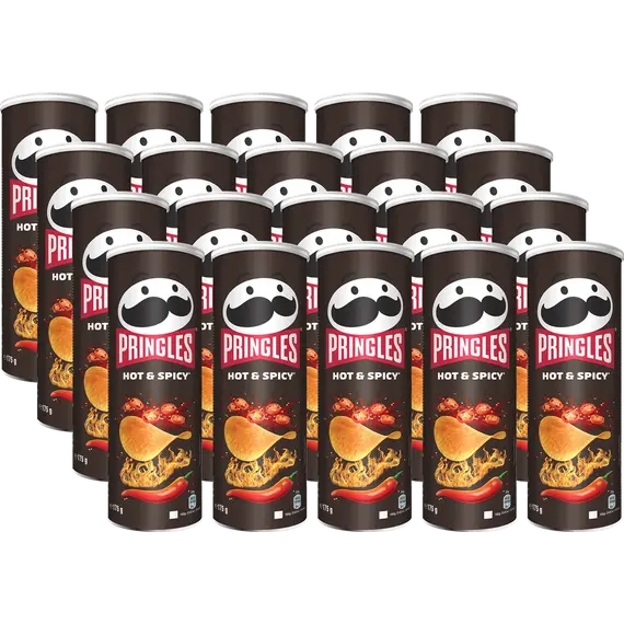 Чипсы PRINGLES HOT&SPICY 110 гр