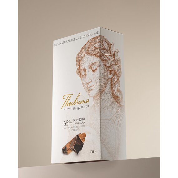 65% горький шоколад (100г)