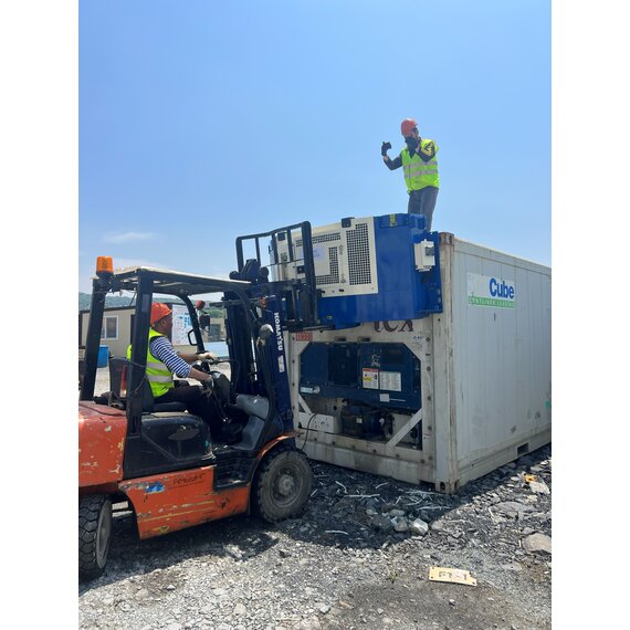 Навесной дизель генератор для рефконтейнера с двигателем KUBOTA