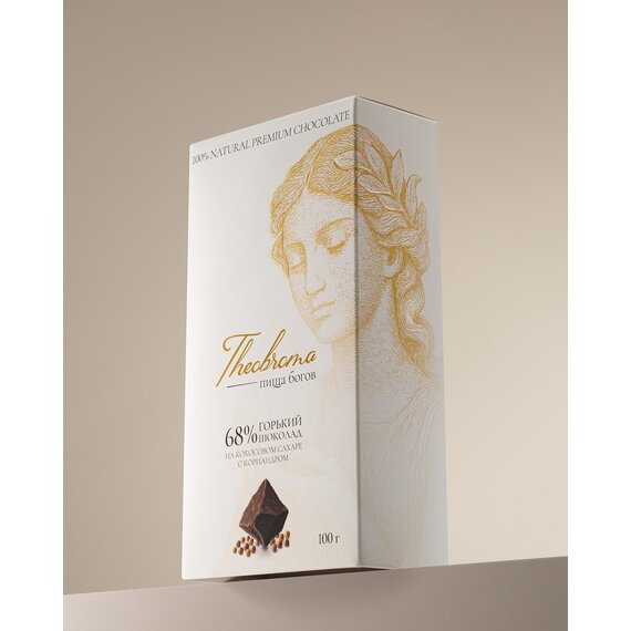 68% горький шоколад (100г)