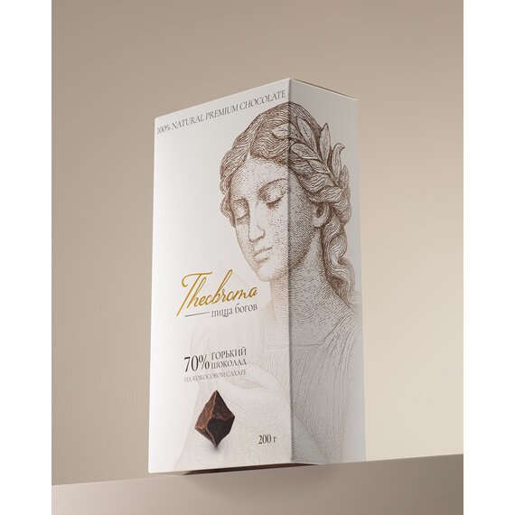 70% горький шоколад (200г)