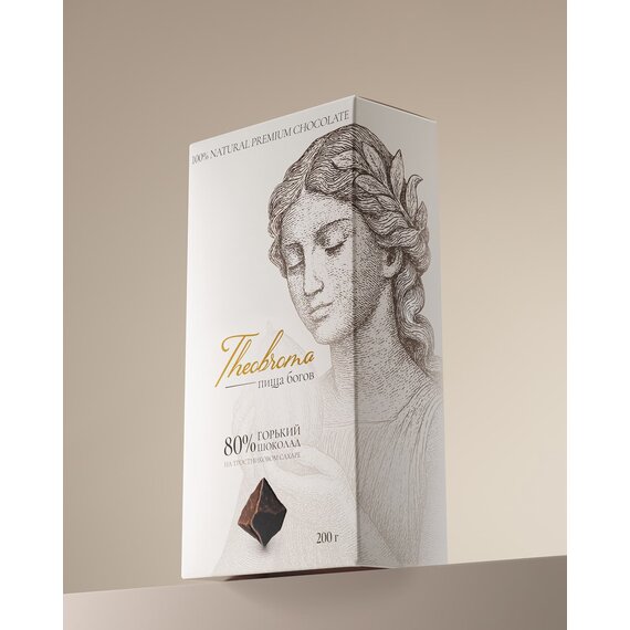 80% горький шоколад (200г)