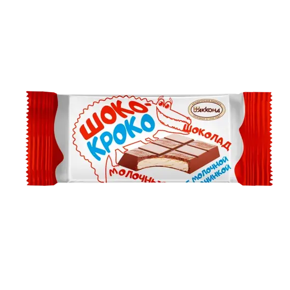 Шоколад ШОКО-КРОКО с молочной начинкой, 1 кг