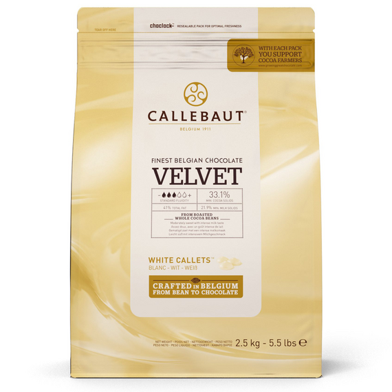 Шоколад белый VELVET CALLEBAUT 33% W3-RT-U71 8*2,5кг