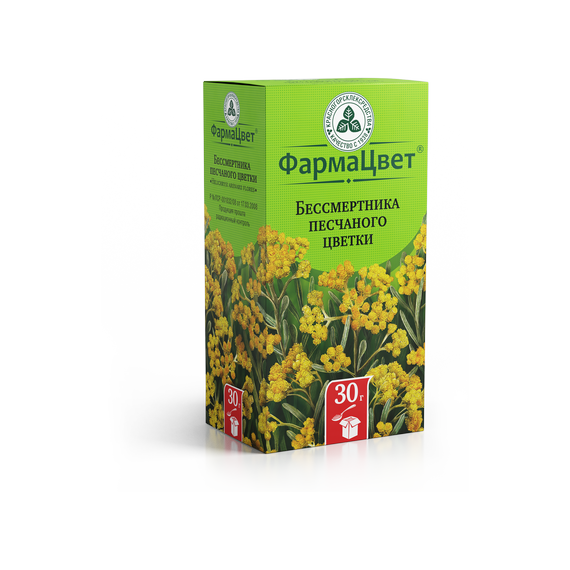 Бессмертника песчаного цветки