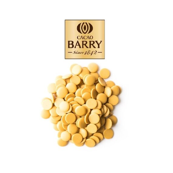 Шоколад белый CACAO BARRY ZEPHYR CARAMEL 35% 200 г