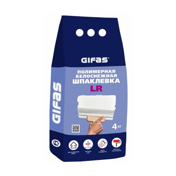 Полимерная шпаклевка LR 4 кг