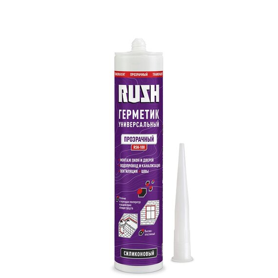Герметик силиконовый универсальный RUSH RSK-10X