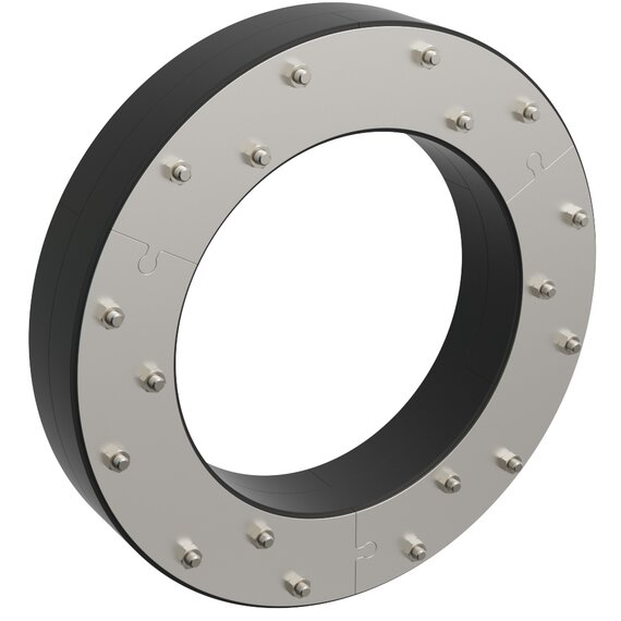 Разъемная гермовтулка (один слой резины)