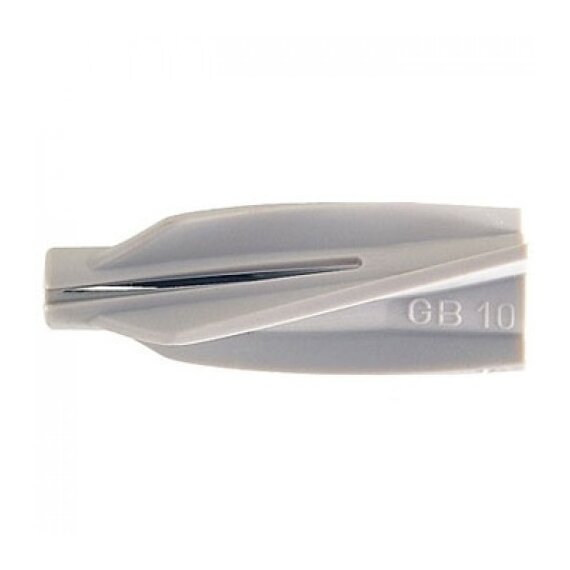 Дюбель для газобетона (пенобетона) спиральный нейлон 10х60