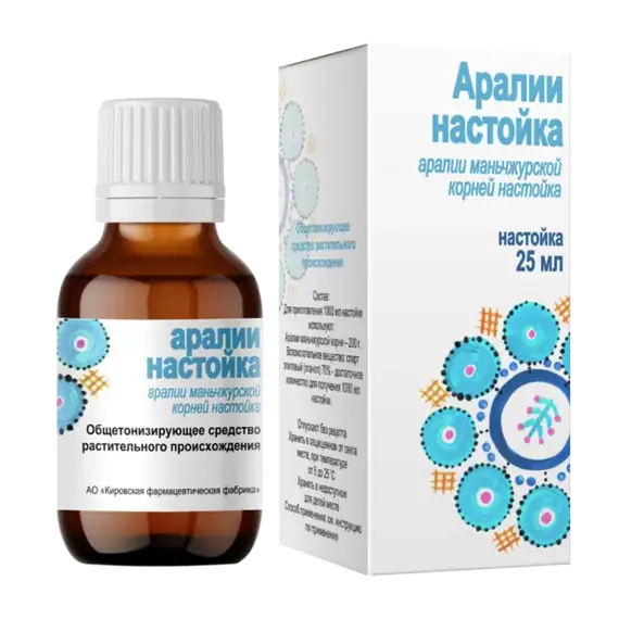 Аралии настойка